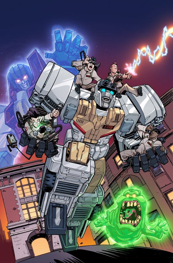 Transformers Ghostbuster IDW Comics Crossover Official Press Release   Egon Meets Energon  (1 of 2)